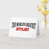 Der größte Stylist der Welt Karte (Gelbe Blume)