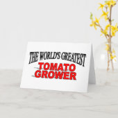 Der größte Tomatenbauer der Welt Karte (Gelbe Blume)