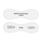 Der größte Trainer der Welt Personalisierter Baseb Baseball (Paneele)