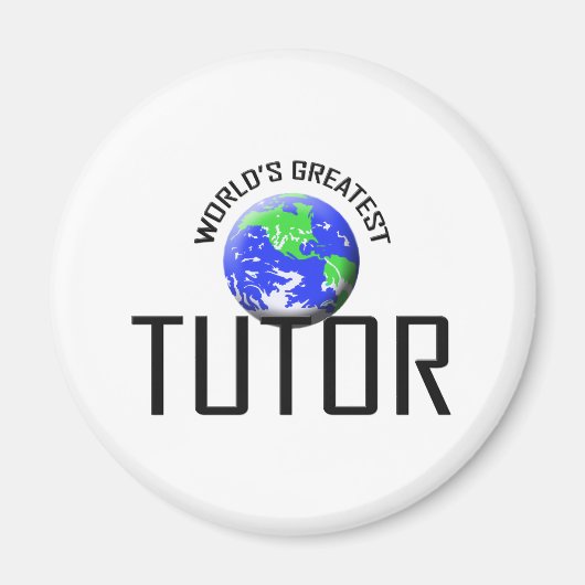 Der größte Tutor der Welt Magnet (Vorne)