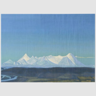 „Der Größte und der Heilige“ von Nicholas Roerich Seidenpapier