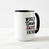 Der größte Vater der Funny World Tasse (VorderseiteRechts)