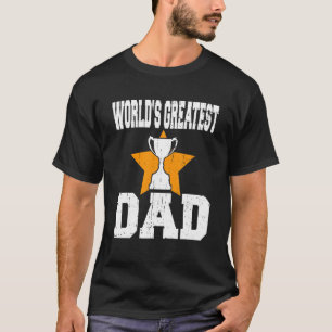 Der größte Vater der Mens Welt, der Trophäe-Vatert T-Shirt