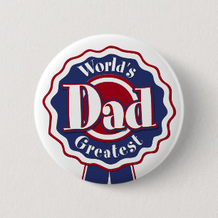 Der größte Vater der Welt - Band Button