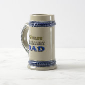 Der größte Vater der Welt Bierglas (Vorderseite Links)