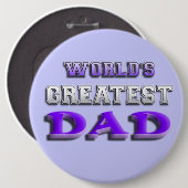 Der größte Vater der Welt Button (Vorne & Hinten)