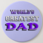 Der größte Vater der Welt Button (Vorderseite)