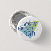 Der größte Vater der Welt Button (Vorne & Hinten)