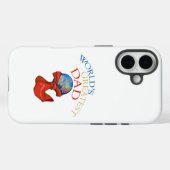 Der größte Vater der Welt Case-Mate iPhone Hülle (Rückseite (Horizontal))