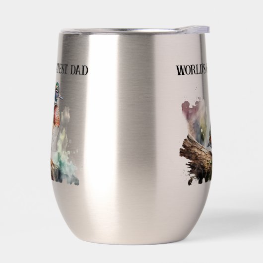 Der größte Vater der Welt für Holzente (Links)