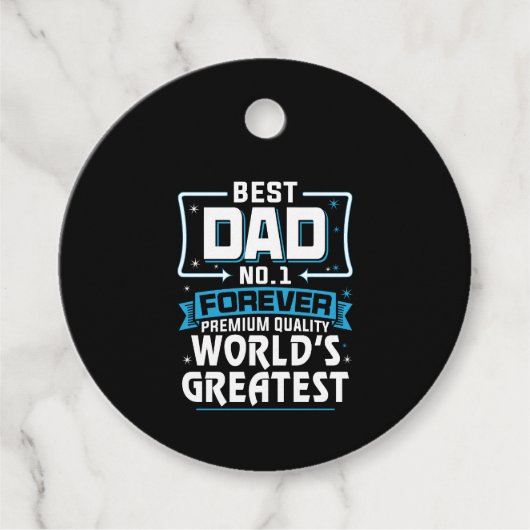 Der größte Vater der Welt für Männer11 Geschenkanhänger (Vorderseite)