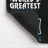 Der größte Vater der Welt für Männer11 Mousepad (Ecke)