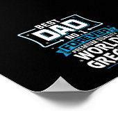 Der größte Vater der Welt für Männer11 Poster (Ecke)