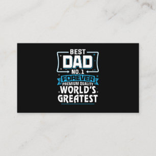 Der größte Vater der Welt für Männer11 Visitenkarte