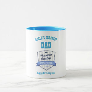 Der größte Vater der Welt - Happy Birthday individ Tasse