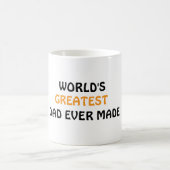 Der größte Vater der Welt hat jemals eine Kaffeezu Kaffeetasse (Mittel)