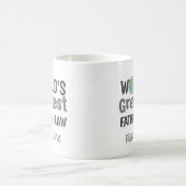 Der größte Vater der Welt im Jura Personalisiert Kaffeetasse (Mittel)