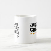 Der größte Vater der Welt Kaffeetasse (Mittel)
