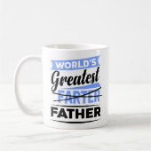Der größte Vater der Welt Kaffeetasse (Links)