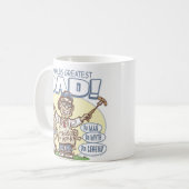 Der größte Vater der Welt Kaffeetasse (Vorderseite Links)