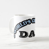 Der größte Vater der Welt Kaffeetasse (Vorderseite Links)