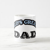 Der größte Vater der Welt Kaffeetasse (Mittel)