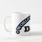 Der größte Vater der Welt Kaffeetasse (Links)