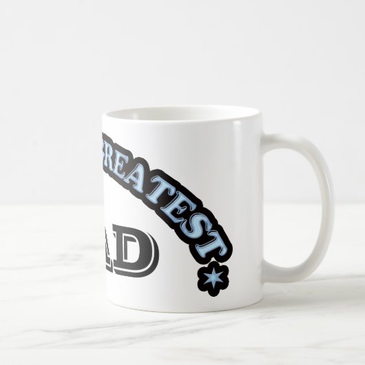 Der größte Vater der Welt Kaffeetasse (Rechts)