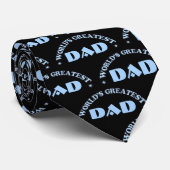 Der größte Vater der Welt Krawatte (Gerollt)