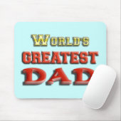 Der größte Vater der Welt Mousepad (Mit Mouse)