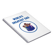 Der größte Vater der Welt Notizblock (Rechte Seite)