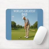 Der größte Vater der Welt - Pro Mousepad (Mit Mouse)