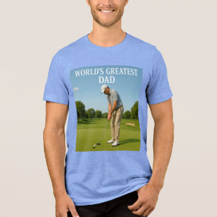 Der größte Vater der Welt - Pro Tri-Blend Shirt