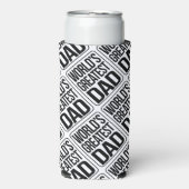 Der größte Vater der Welt - schlicht und einfach Selters Dosenkühler (Seltzer Vorderseite)