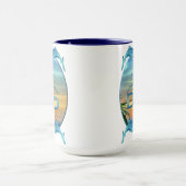 Der größte Vater der Welt - Sonnenuntergang 1557 Tasse (Zentrum)