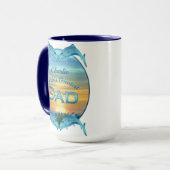Der größte Vater der Welt - Sonnenuntergang 1557 Tasse (Vorderseite Links)