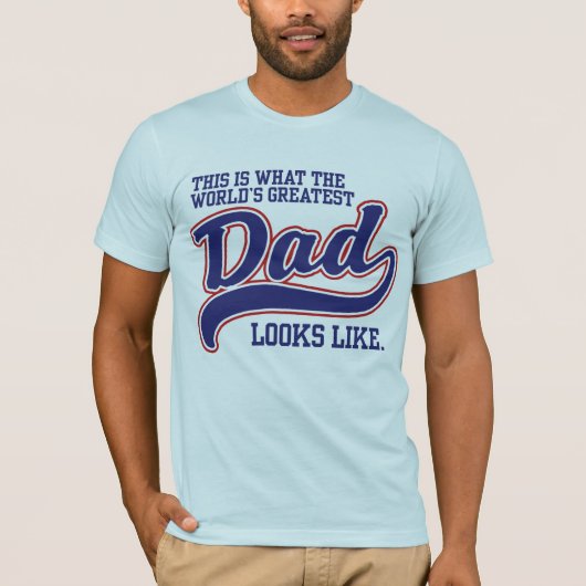 Der größte Vater der Welt T-Shirt (Vorderseite)