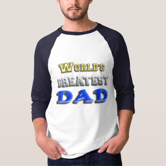 Der größte Vater der Welt T-Shirt (Vorderseite)