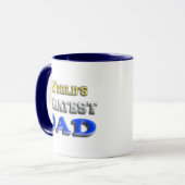 Der größte Vater der Welt Tasse (Vorderseite Links)