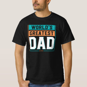 Der größte Vater der Welt - Vater Nummer Eins T-Shirt