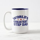 Der größte Vater der Welt Zweifarbige Tasse (Links)
