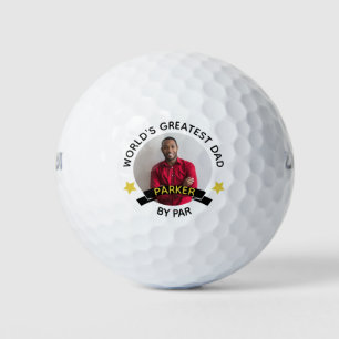 Der größte Vater nach dem Vorbild des Personalisie Golfball