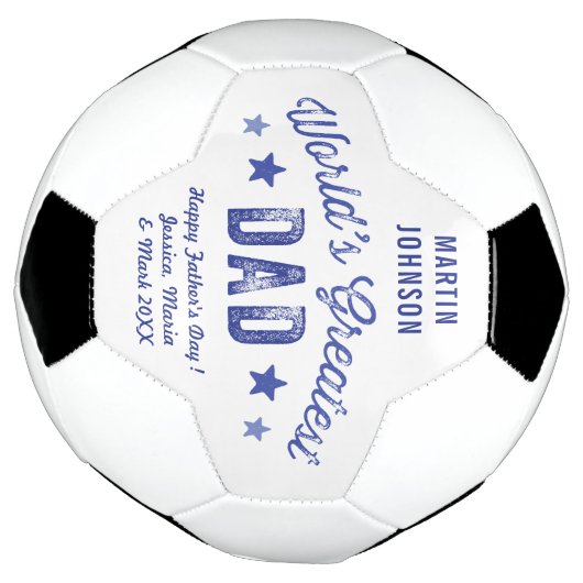 Der größte Vater und die persönliche Botschaft der Fußball (Gedreht)