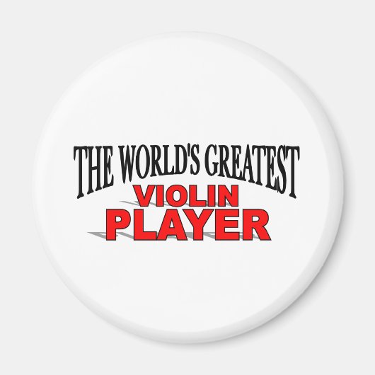 Der größte Violinspieler der Welt Magnet (Vorne)
