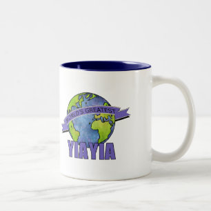 Der größte Yia der Welt Zweifarbige Tasse