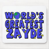 Der größte Zayde der Welt Mousepad (Vorne)