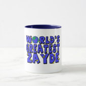Der größte Zayde der Welt Tasse (Zentrum)
