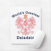 Der größte Ziadzia-Adler der Welt Mousepad (Mit Mouse)