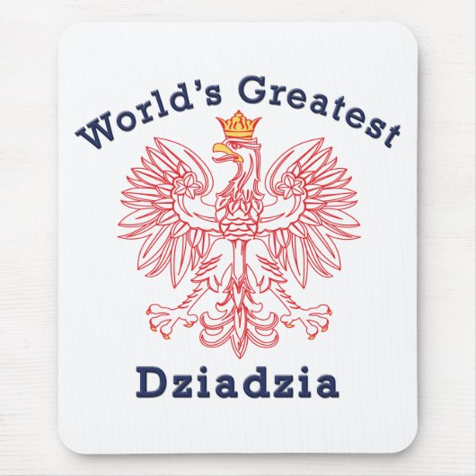 Der größte Ziadzia-Adler der Welt Mousepad (Vorne)