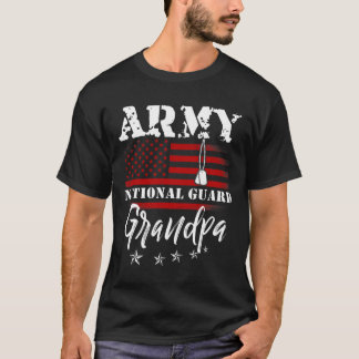 Der Großvater der US-Fahne der US-Nationalgarde mi T-Shirt